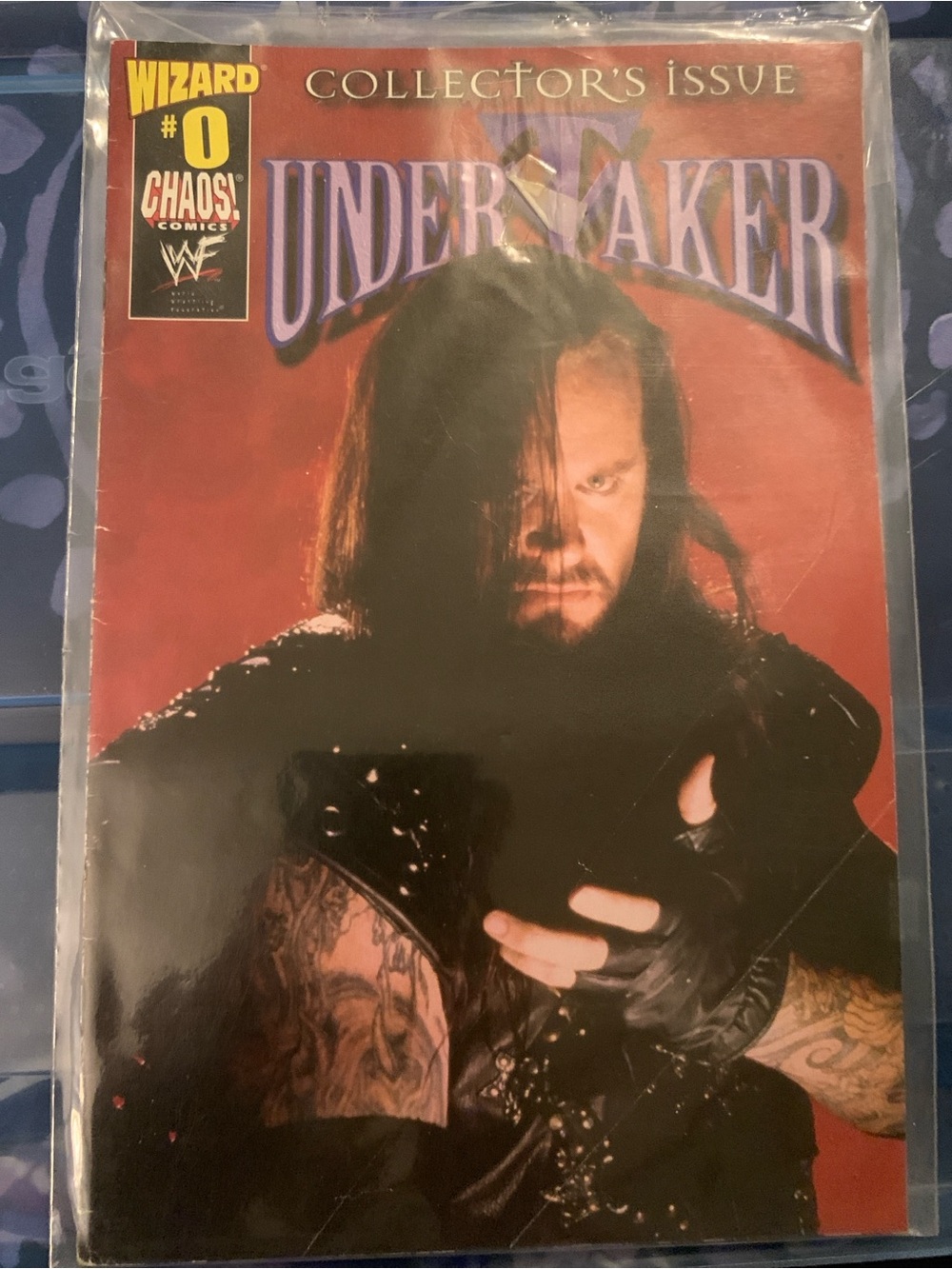 Collector's Issue "Undertaker" Comic Book - Red & Black Cover